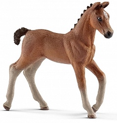 Фигурка лошади - Ганноверский жеребец, размер 9 х 8 х 3 см. (Schleich, 13818) - миниатюра